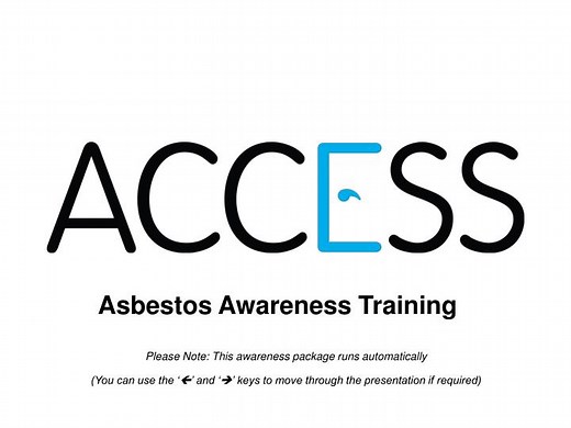 Asbestos Awareness Training - SlideServe