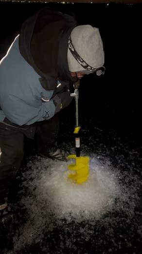 1.9K views · 17 reactions | HT Enterprises E-Drill  #auger #icefishing #htenterprises | Coots Lures | Facebook