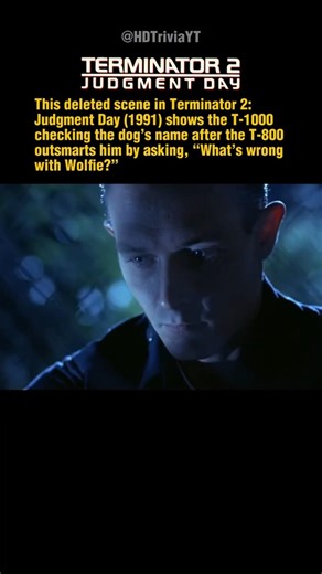 This deleted scene in Terminator 2... #shorts