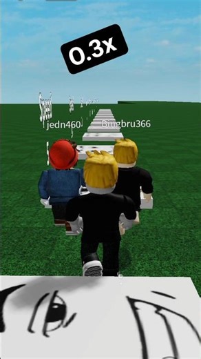 don't play on 0.3x speed #shorts #roblox