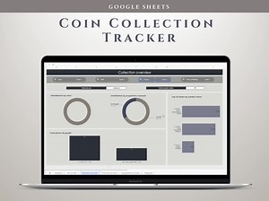Coin Inventory Log Coin Collection Log Coin Collection Inventory Book Coin Collection Spreadsheet Coin Collector Currency - Etsy