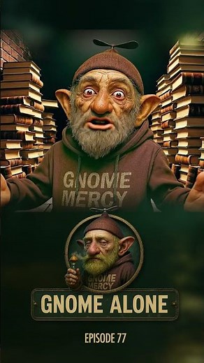 Gnome Tells a Hilarious Books Joke | Gnome Alone: Best Dad Jokes!