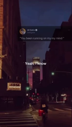 Running On My Mind - Ali Gatie | Lyrics Video
