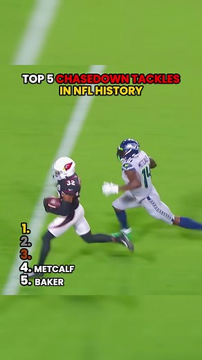 Top 5 Most Impressive Chasedown Tackles in NFL