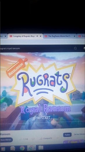 RugToons: Royal Ransom - The Game Movie [PS2, GCN] (Rugrats 34th Anniversary)