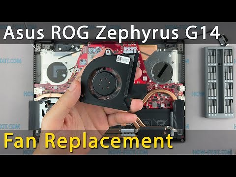 Asus ROG Zephyrus G14 GA401 Fan Replacement | Step-by-step DIY Tutorial