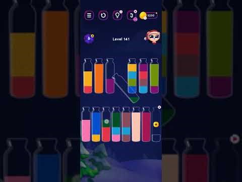 water sort puzzle - Get color level 141