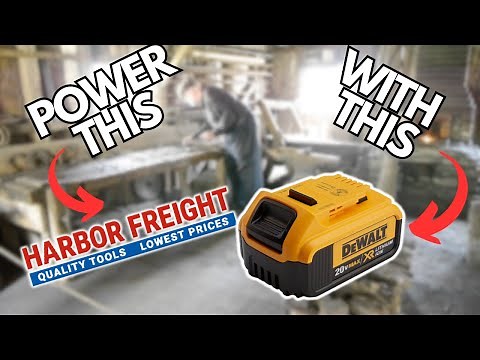 DEWALT BATTERIES ON HARBOR FREIGHT TOOLS - Will They Work?