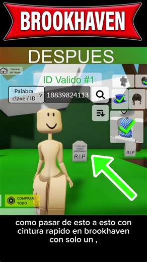 como quitar el error de id 2 en brookhaven rp roblox rapido y facil outfits 3d pilcheras codigos codes actualizacion update #brookhavenroblox #fyp #roblox #noflop #brookhavensecrets