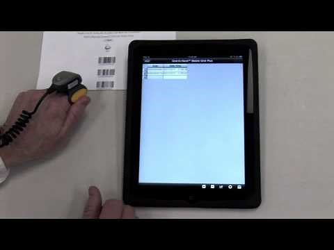 Scanning barcodes to iPad2 / iPhone4 with Honeywell (LXE) 8650 Bluetooth Ring Scanner