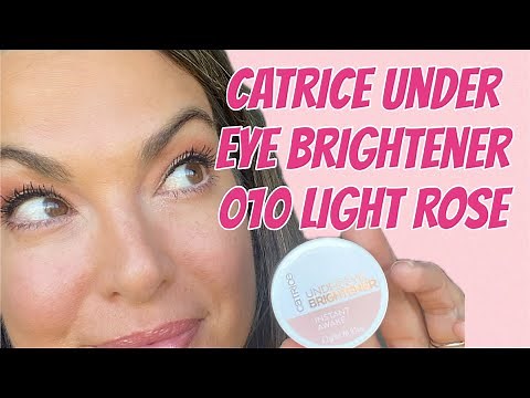 Catrice Under Eye Brightener 010 Light Rose - Review & Tutorial #catricecosmetics #makeuptips
