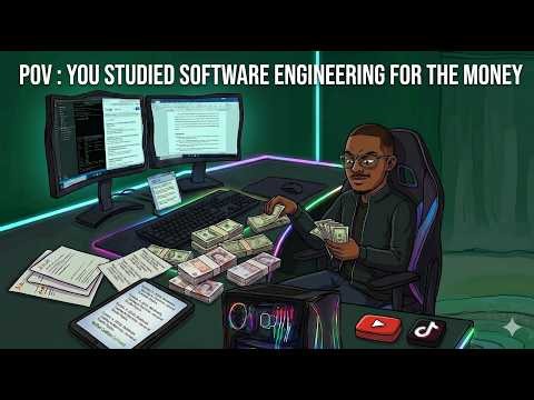 POV : You studied Software Engineering at University for the Money