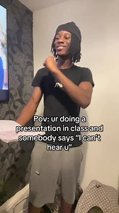 POV: Presentation Anxiety & Classmate Heckles
