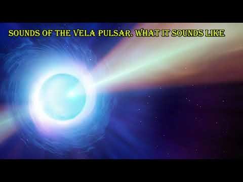 Sounds of the Vela Pulsar. What it sounds like 🚀