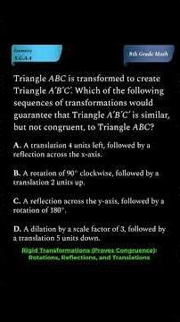Test Prep: Understand Similarity (Dilations) (8th Grade Math) | 8.G.A.4