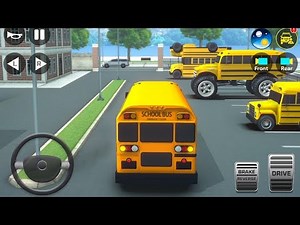 School Bus Simulator Driving - Android Gameplay #1