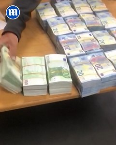 The Italian cartel has been caught with millions of euros in cash 👀 | Daily Mail Video