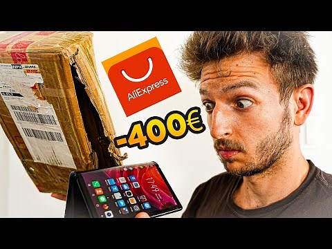 J'ai acheté un smartphone PLIABLE 400€ sur AliExpress...