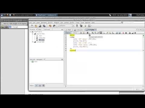 Simple POST request with CURL