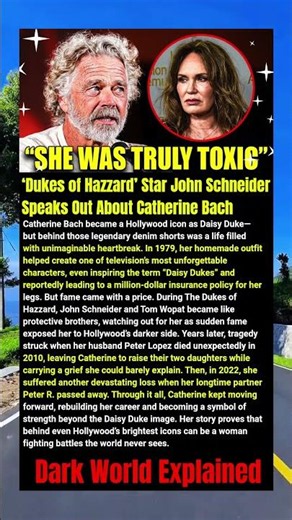 ‘Dukes of Hazzard’ Star John Schneider Speaks Out About Catherine Bach #shorts