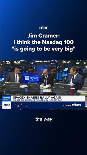 Jim Cramer: I think the Nasdaq 100 'is going to be very big'