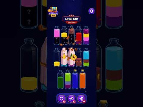 Magic Sort Level 518 - 519