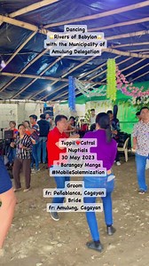Tuppil❤️Catral Nuptials 30 May 2023📍Barangay Manga #MabbalatAFU #MobileSolemnization #wedding #fbpost #fbviral #riversofbabylon | Janice Tungcul-Beleno