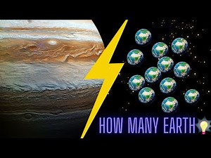 Jupiter vs Earth: Epic Size Comparison Animation 🌌 #space #planet