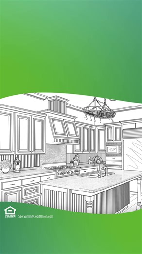 Big ideas? Bring them to life with a stress-free, 0% Home Equity Line of Credit. | Summit Credit Union