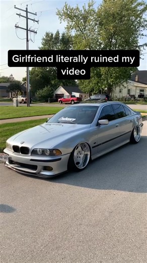 Custom Bagged BMW E39 with Airlift Suspension and V8 | Lowered Stance