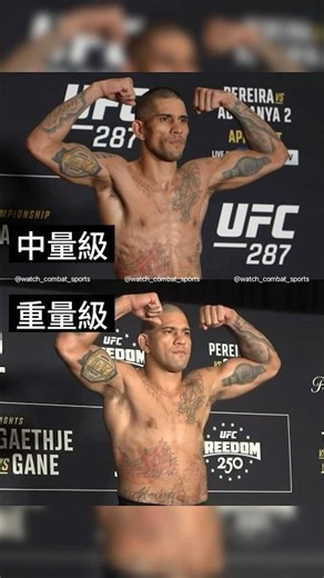 三量級冠軍🤔 #ufc #alexpereira #格鬥 #綜合格鬥 #佩雷拉