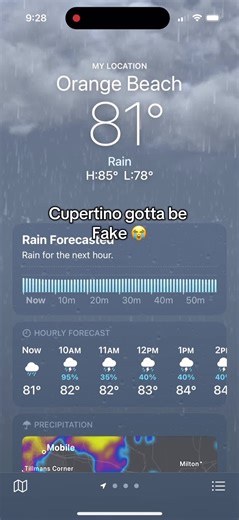 Never rains in Cupertino 😭 #fyp #cupertino | cupertino