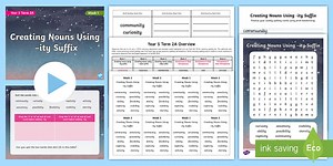 Year 5 Term 2A Week 1 Spelling Pack
