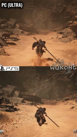 PC Ultra vs PS5 Balanced – Black Myth: Wukong Graphics #blackmythwukonggameplay
