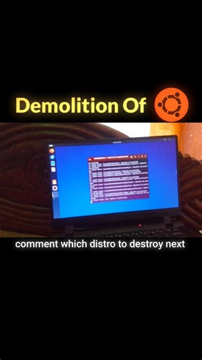 Precodek on Instagram: "destroying ubuntu a distribution of linux 🐧🐧| [Linux windows Mac OS gui developer coding programming programmer uiux designer btech bca engineering computer pc laptop hacker hacking cse]"