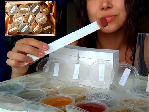 ELVI ASMR 冻干奶条蘸各种口味的酱