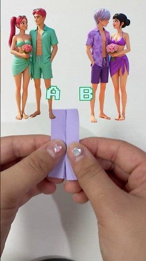 What kind of beach couple are they? Tell us in the comments.💚💜