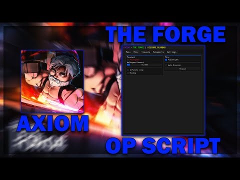BEST The Forge Script | Auto Farm, Ore Skipper, Auto Forge, Kill Aura, Ore, Teleport, Sell | NO KEY!