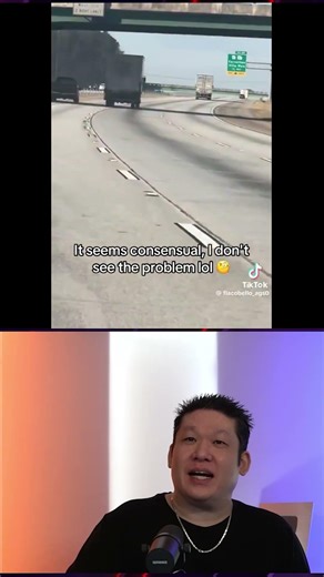 Wild Road Rage Between A Pick Up And An 18 Wheeler 🛻🥊🚚