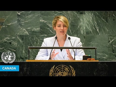 🇨🇦 Canada - Foreign Minister Addresses United Nations General Debate, 79th Session | #UNGA