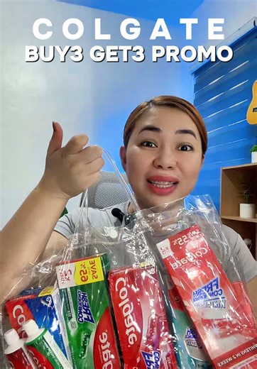 Buy 3 Get 3 Colgate Toothpaste Promo on TikTok!