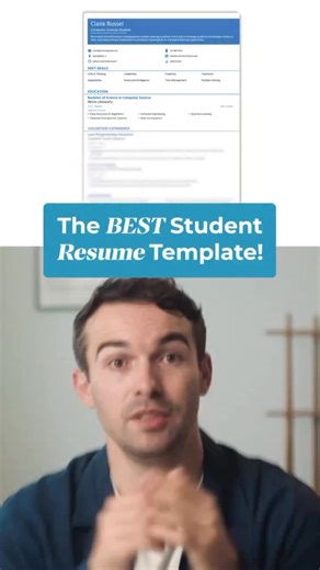 Novorésumé on Instagram: "Comment “TEMPLATES” for student resume templates that turn zero experience into real opportunities. This template helped Claire get internships at top companies with no prior jobs. Here’s the exact strategy. THE WINNING STUDENT FORMULA: 📚 1. EDUCATION FIRST → 3.8 GPA prominently displayed → Relevant coursework: Machine Learning, Software Engineering → Shows academic excellence → Proves you can learn quickly 🤝 2. VOLUNTEER WORK AS EXPERIENCE → Treat it like professio