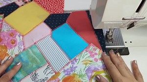 3.8K views · 114 reactions | DIY Fabric Organizer | Sewing Idea for Leftover Fabrics | Patchwork Sewing Idea #sewingtipsforbeginners #sewingtipsandtricks #sewing #sewingproject #diycraft #diyprojects #handmade #sew #diy #diycrafts #crafts #patchwork #quilting #quilt | DIY Cheng | Facebook