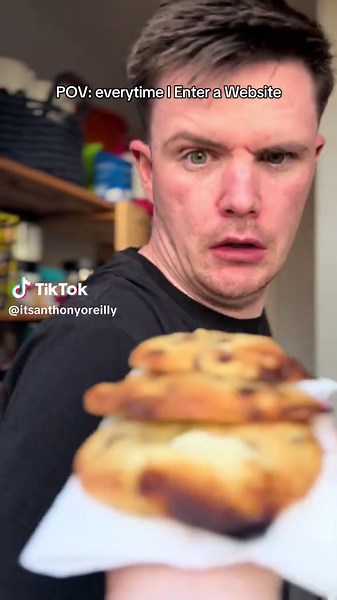 everytime I enter a website #comedy #skits #foryou #fyp #cookie