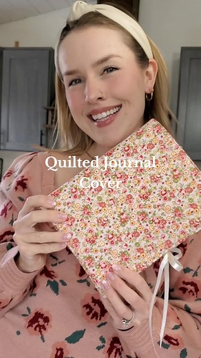 Cute DIY Journal Cover: Easy Sewing Tutorial