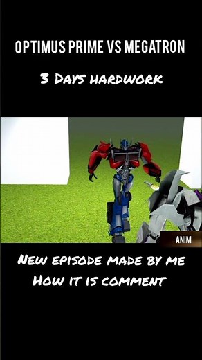 Optimus prime vs Megatron // New episode //Transformers prime #Transformers #Optimusvsmegatron