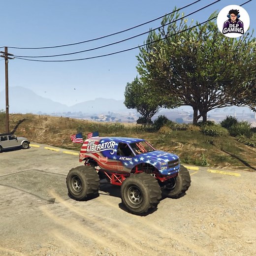 Let's take a ride on the Liberator Monster Truck in GTA 5. | DLP Gaming