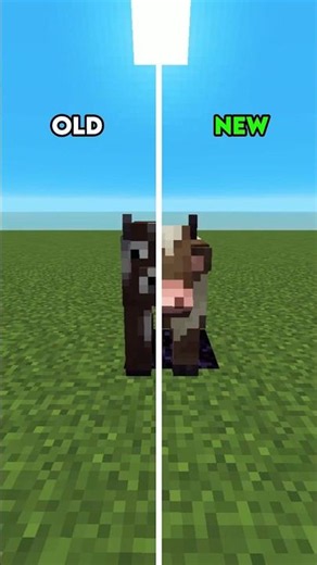 OLD vs NEW Minecraft Mobs🥺