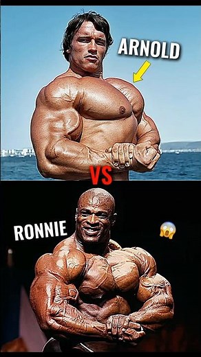 Who Had the Best Side Chest? 🤔 | Arnold vs Ronnie