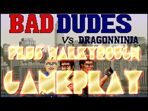 Bad Dudes vs DragonNinja (1988) Gameplay + Walkthrough Video 0002